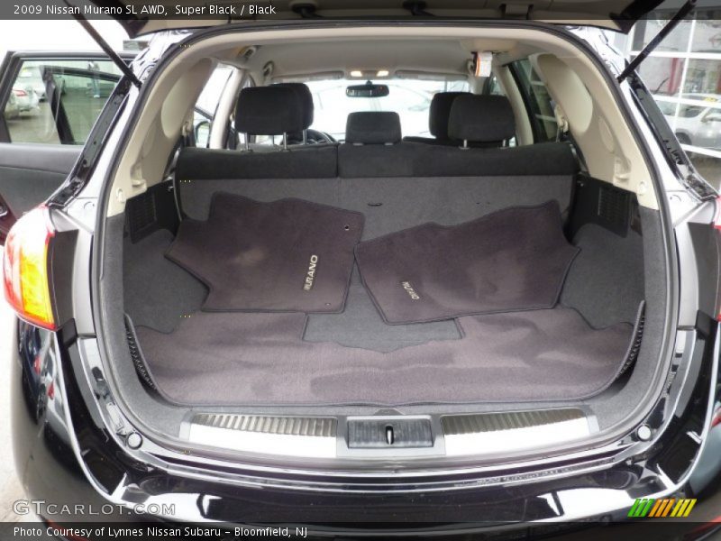 Super Black / Black 2009 Nissan Murano SL AWD