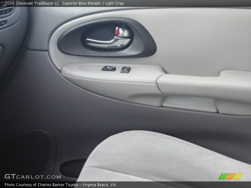 Superior Blue Metallic / Light Gray 2005 Chevrolet TrailBlazer LS