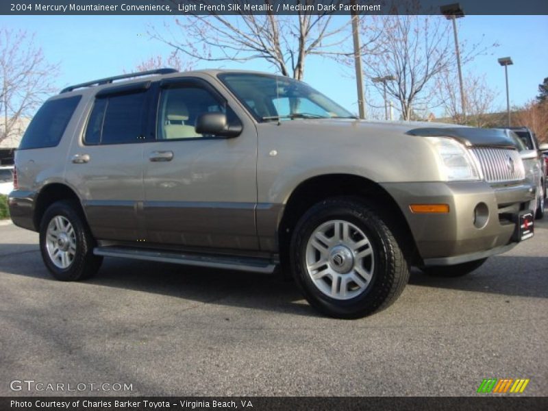 Light French Silk Metallic / Medium Dark Parchment 2004 Mercury Mountaineer Convenience