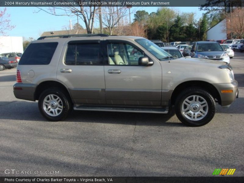 Light French Silk Metallic / Medium Dark Parchment 2004 Mercury Mountaineer Convenience