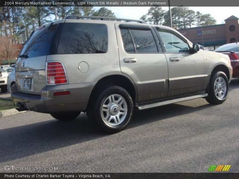 Light French Silk Metallic / Medium Dark Parchment 2004 Mercury Mountaineer Convenience