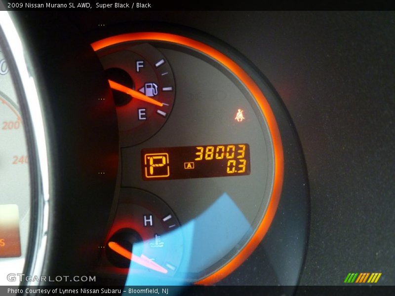 Super Black / Black 2009 Nissan Murano SL AWD