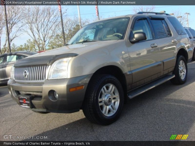 Light French Silk Metallic / Medium Dark Parchment 2004 Mercury Mountaineer Convenience
