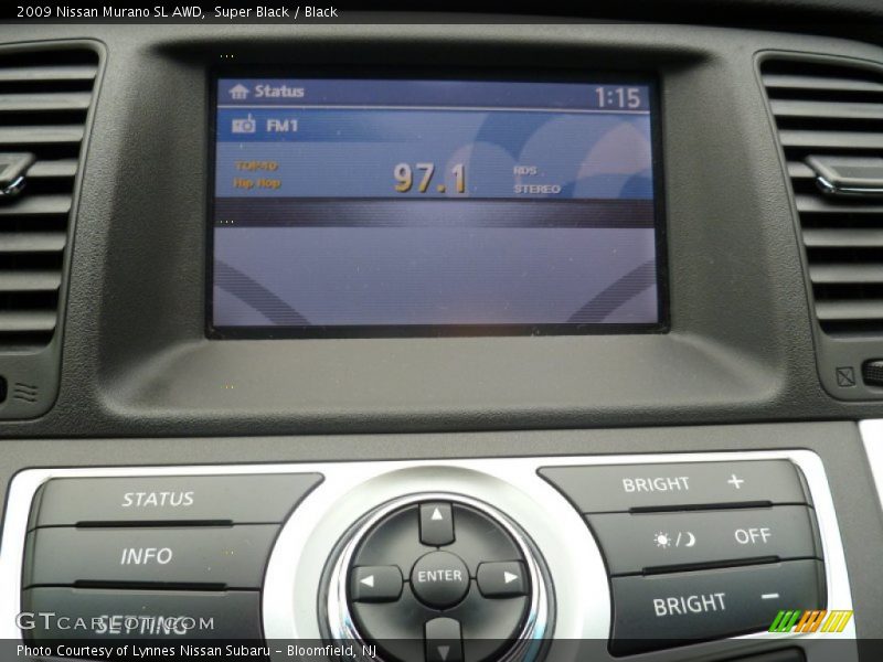 Super Black / Black 2009 Nissan Murano SL AWD