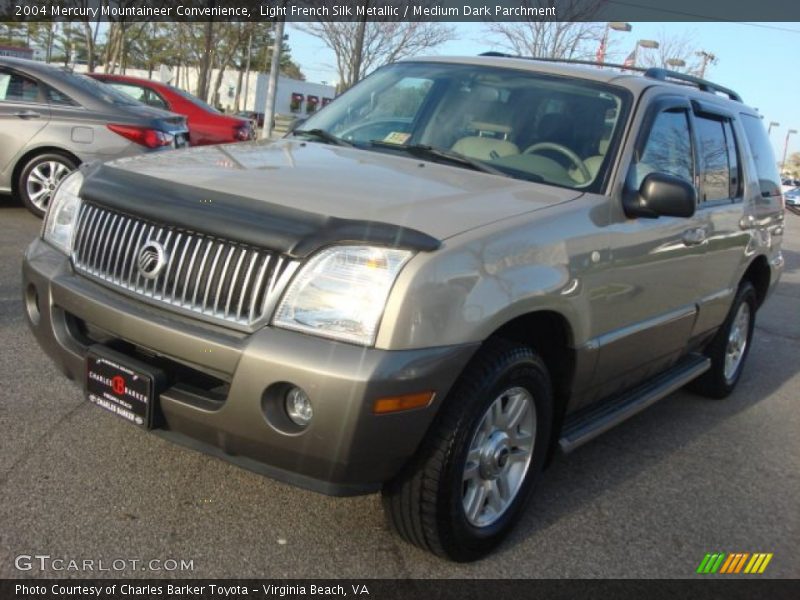 Light French Silk Metallic / Medium Dark Parchment 2004 Mercury Mountaineer Convenience