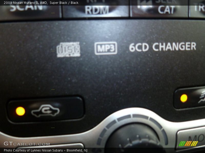 Super Black / Black 2009 Nissan Murano SL AWD