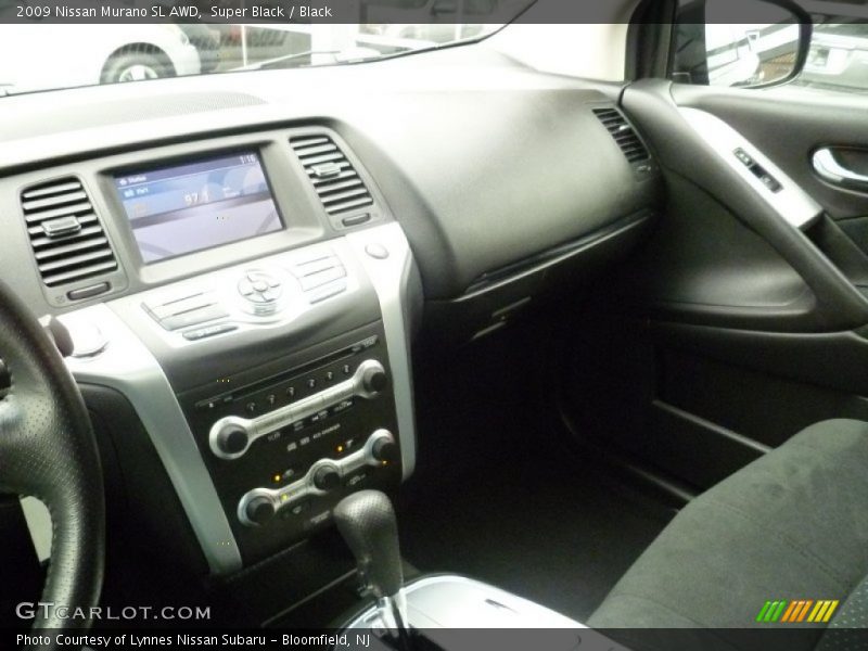 Super Black / Black 2009 Nissan Murano SL AWD