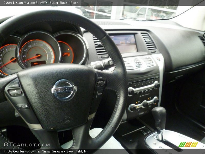 Super Black / Black 2009 Nissan Murano SL AWD