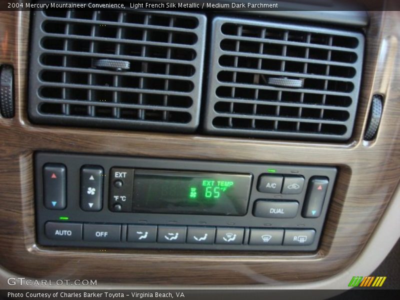 Light French Silk Metallic / Medium Dark Parchment 2004 Mercury Mountaineer Convenience