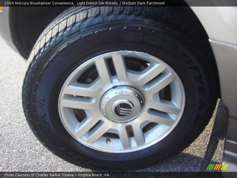 Light French Silk Metallic / Medium Dark Parchment 2004 Mercury Mountaineer Convenience