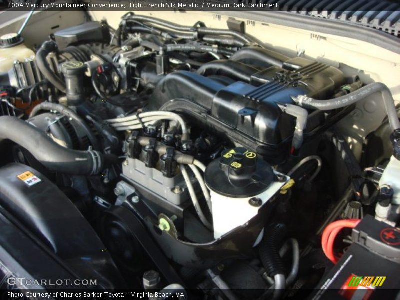 Light French Silk Metallic / Medium Dark Parchment 2004 Mercury Mountaineer Convenience