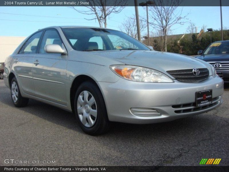 Lunar Mist Metallic / Stone 2004 Toyota Camry LE