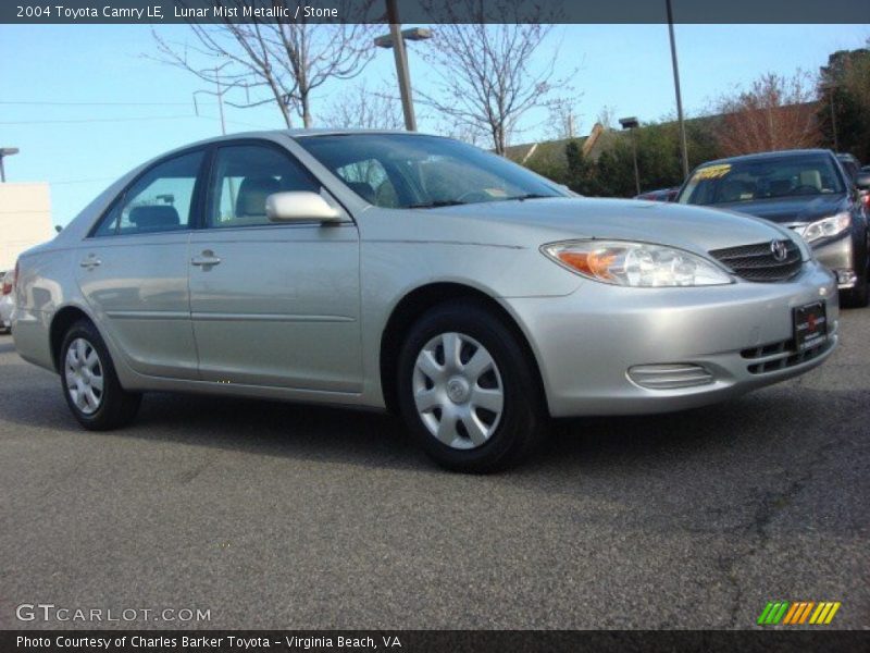 Lunar Mist Metallic / Stone 2004 Toyota Camry LE