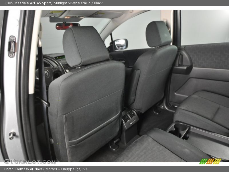 Sunlight Silver Metallic / Black 2009 Mazda MAZDA5 Sport