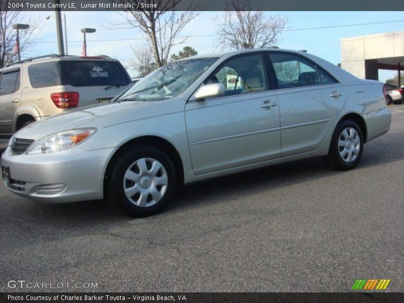 Lunar Mist Metallic / Stone 2004 Toyota Camry LE
