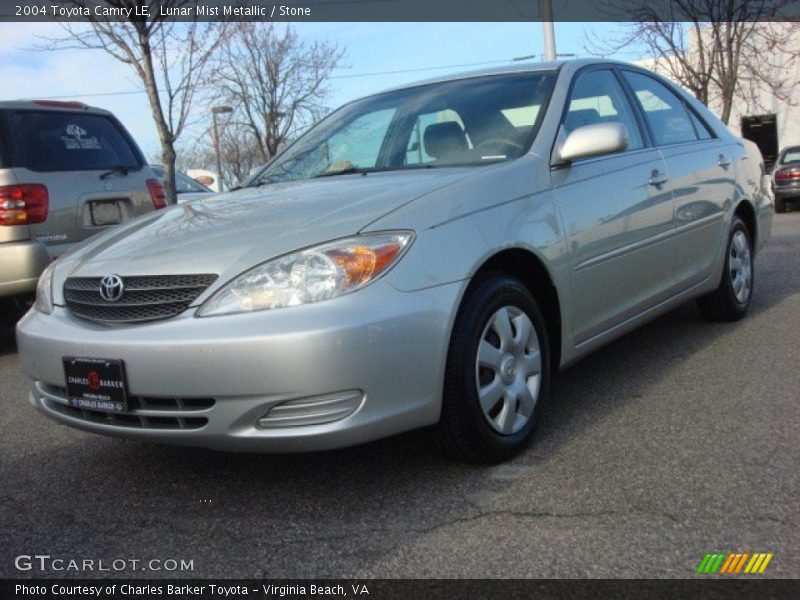 Lunar Mist Metallic / Stone 2004 Toyota Camry LE