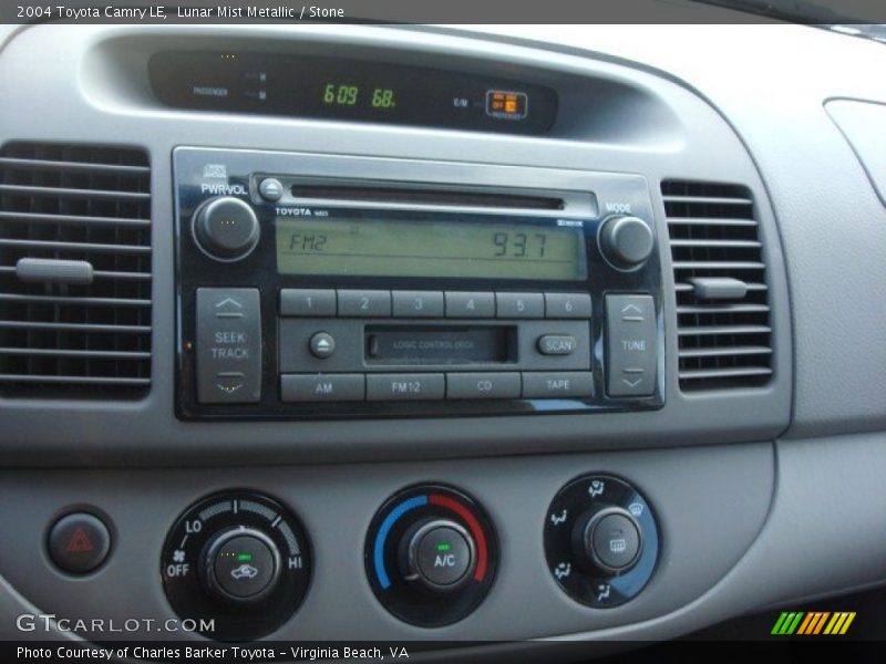 Lunar Mist Metallic / Stone 2004 Toyota Camry LE