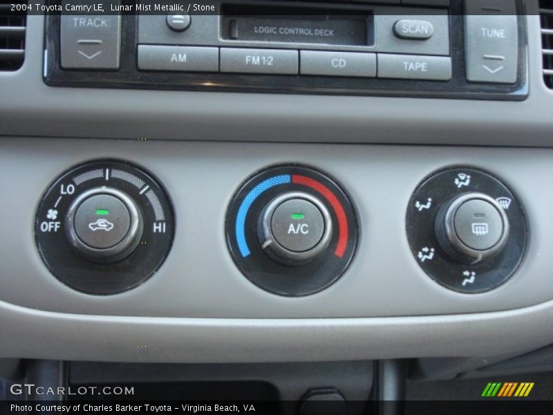 Lunar Mist Metallic / Stone 2004 Toyota Camry LE