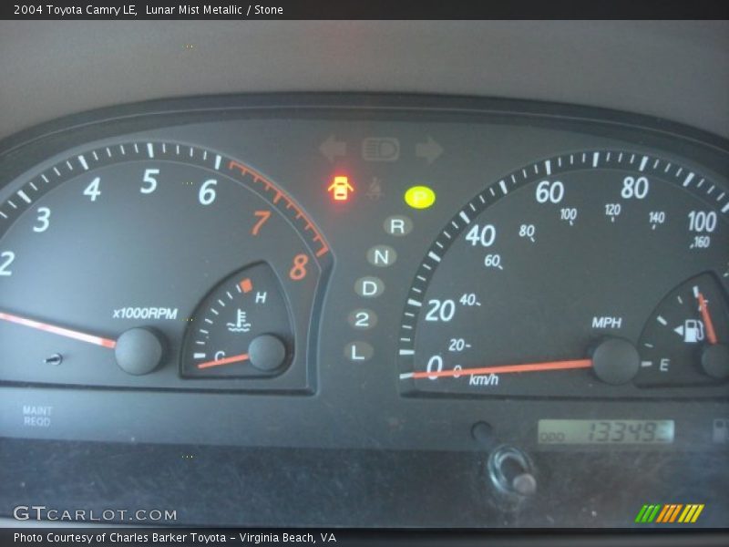 Lunar Mist Metallic / Stone 2004 Toyota Camry LE