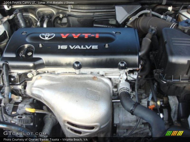 Lunar Mist Metallic / Stone 2004 Toyota Camry LE