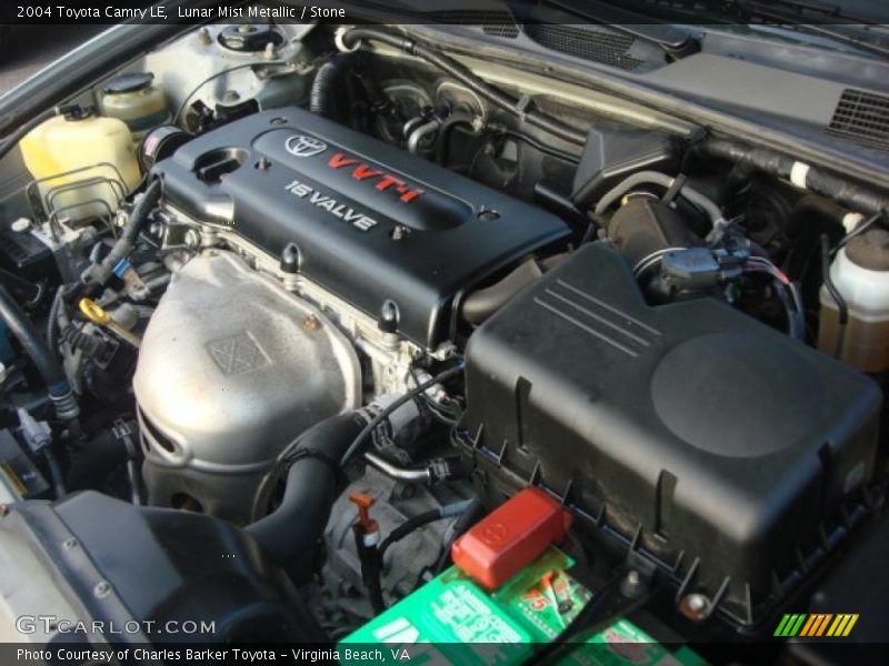 Lunar Mist Metallic / Stone 2004 Toyota Camry LE