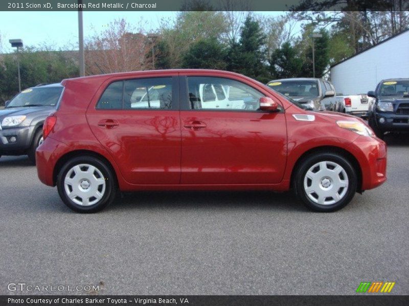 Barcelona Red Metallic / Charcoal 2011 Scion xD