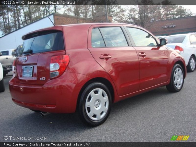 Barcelona Red Metallic / Charcoal 2011 Scion xD