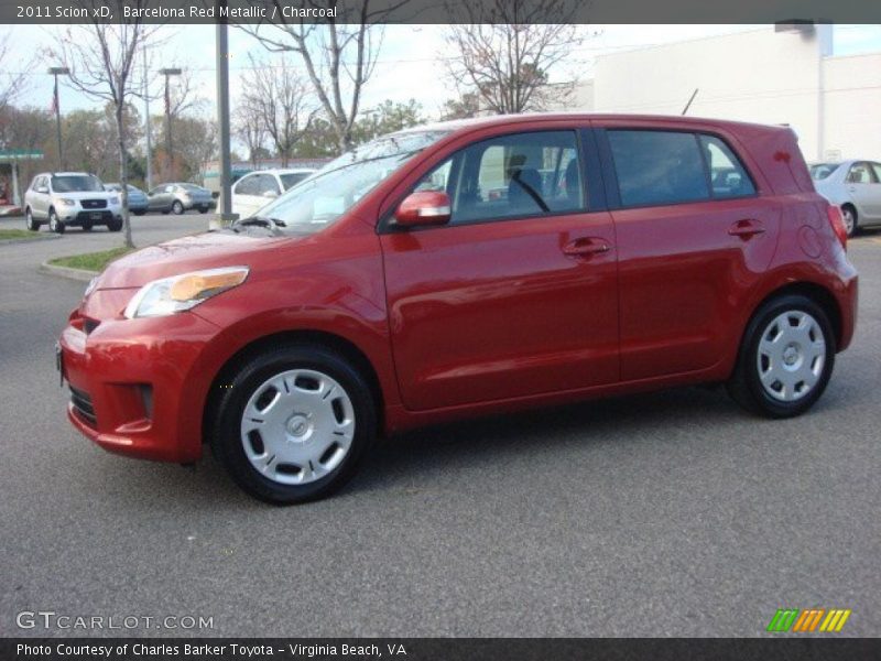 Barcelona Red Metallic / Charcoal 2011 Scion xD