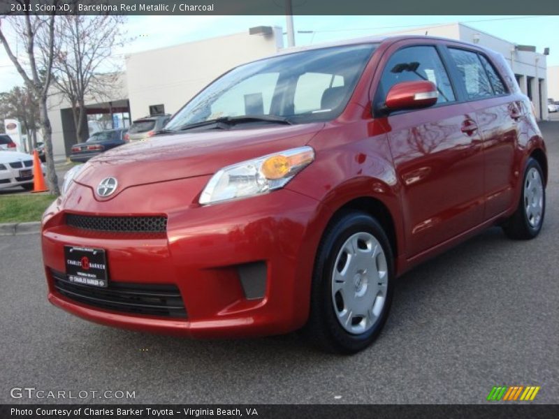 Barcelona Red Metallic / Charcoal 2011 Scion xD