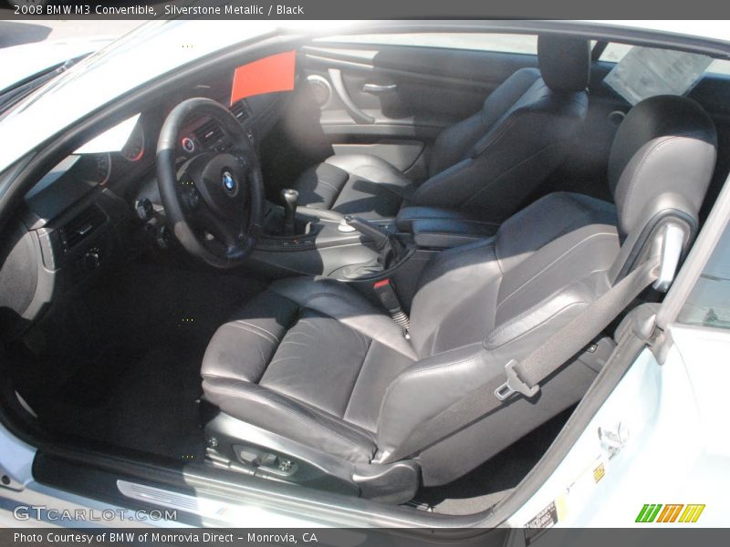 Silverstone Metallic / Black 2008 BMW M3 Convertible