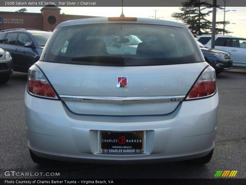 Star Silver / Charcoal 2008 Saturn Astra XE Sedan