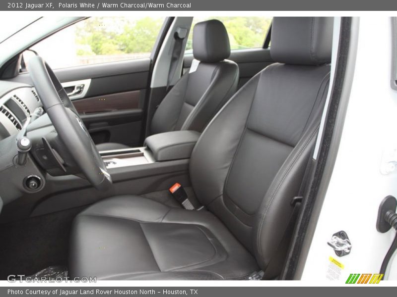 Polaris White / Warm Charcoal/Warm Charcoal 2012 Jaguar XF
