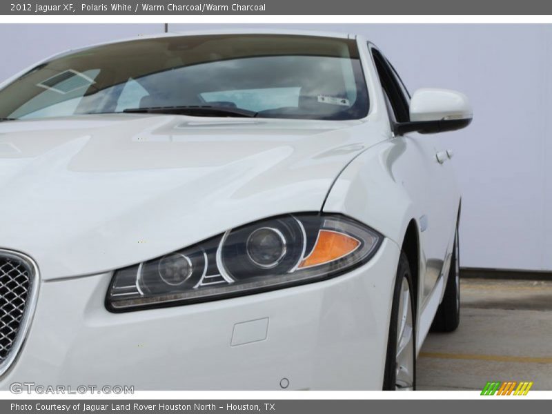 Polaris White / Warm Charcoal/Warm Charcoal 2012 Jaguar XF