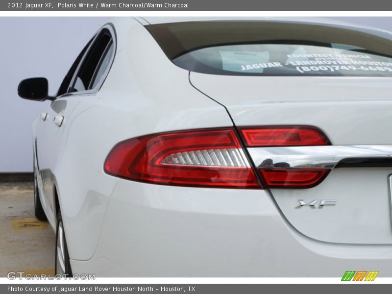 Polaris White / Warm Charcoal/Warm Charcoal 2012 Jaguar XF