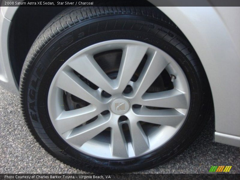 Star Silver / Charcoal 2008 Saturn Astra XE Sedan