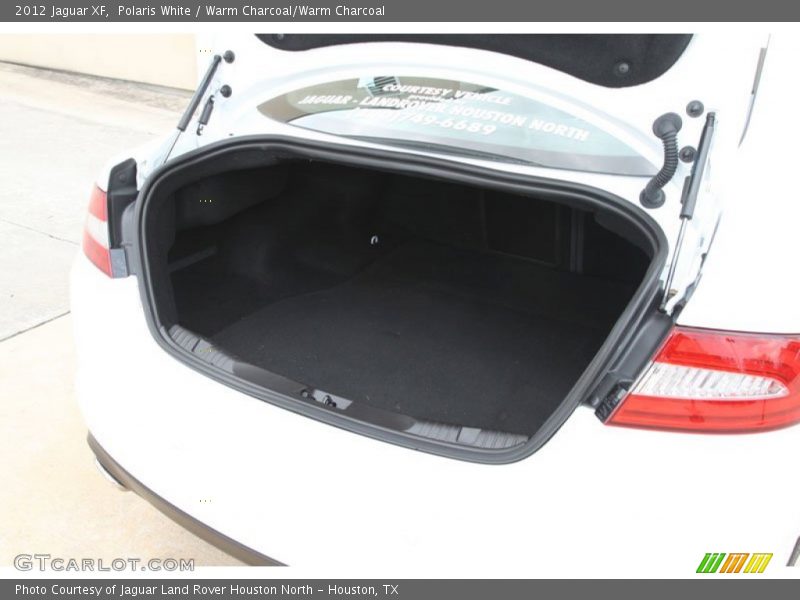Polaris White / Warm Charcoal/Warm Charcoal 2012 Jaguar XF
