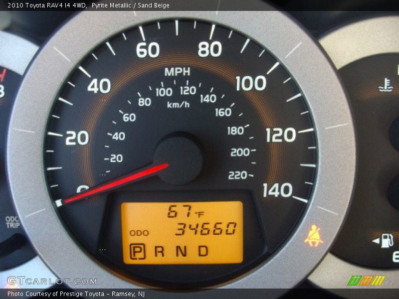 Pyrite Metallic / Sand Beige 2010 Toyota RAV4 I4 4WD