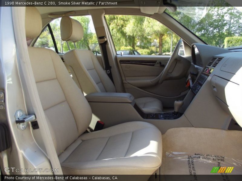 Smoke Silver Metallic / Parchment 1998 Mercedes-Benz C 280