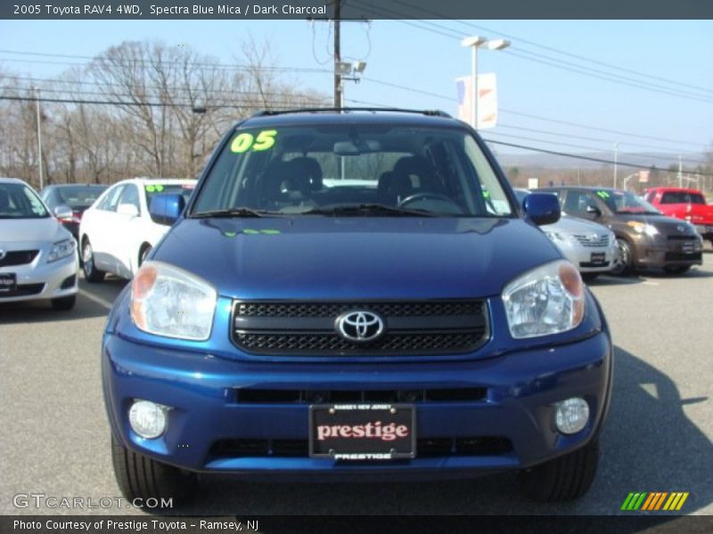 Spectra Blue Mica / Dark Charcoal 2005 Toyota RAV4 4WD