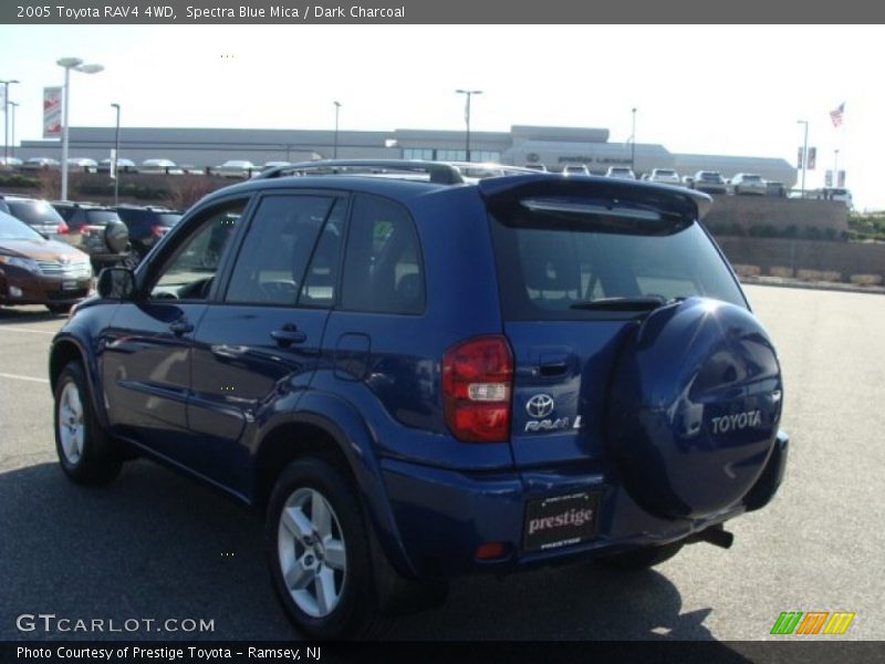 Spectra Blue Mica / Dark Charcoal 2005 Toyota RAV4 4WD