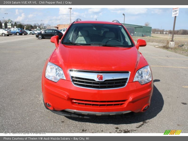 Chili Pepper Red / Gray 2009 Saturn VUE XR V6