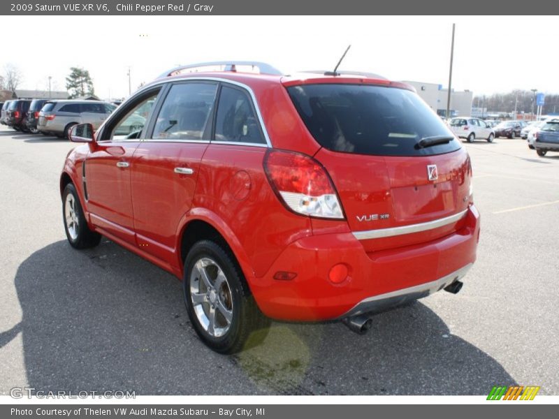 Chili Pepper Red / Gray 2009 Saturn VUE XR V6