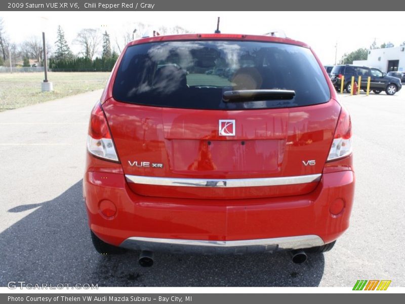 Chili Pepper Red / Gray 2009 Saturn VUE XR V6