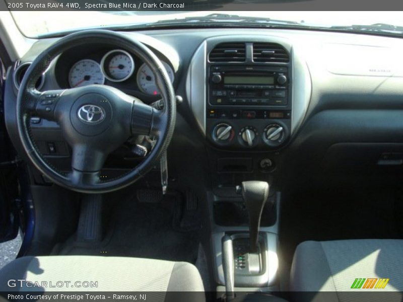 Spectra Blue Mica / Dark Charcoal 2005 Toyota RAV4 4WD