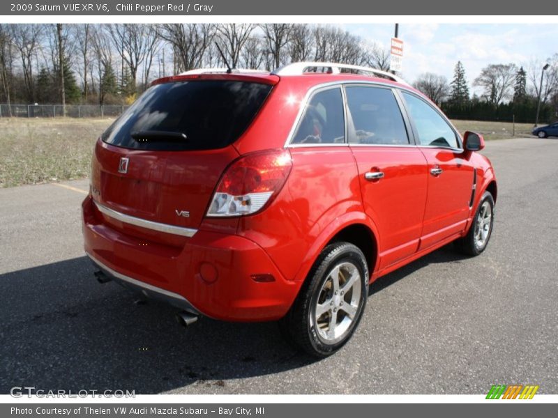 Chili Pepper Red / Gray 2009 Saturn VUE XR V6