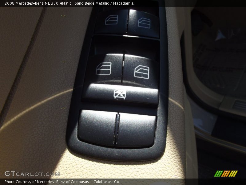 Sand Beige Metallic / Macadamia 2008 Mercedes-Benz ML 350 4Matic