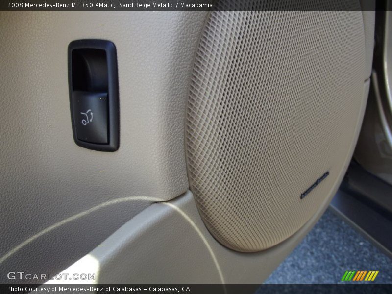 Sand Beige Metallic / Macadamia 2008 Mercedes-Benz ML 350 4Matic