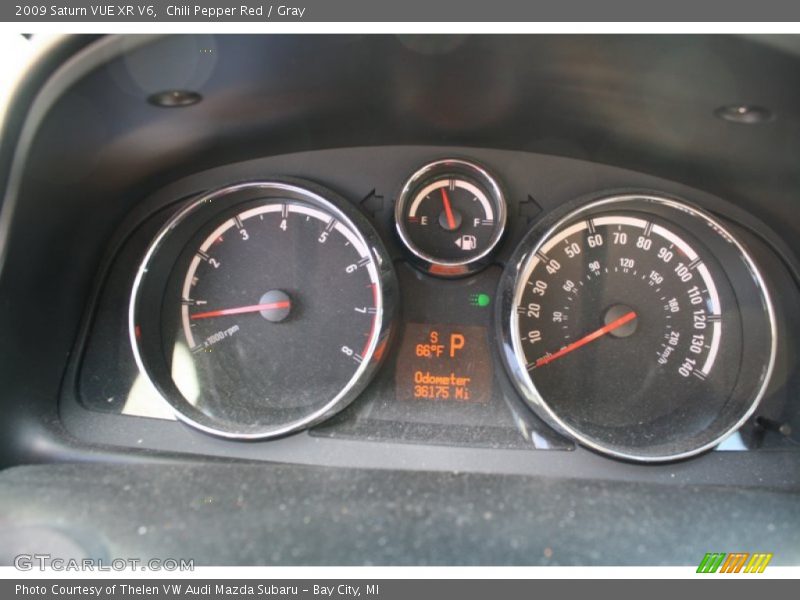 Chili Pepper Red / Gray 2009 Saturn VUE XR V6