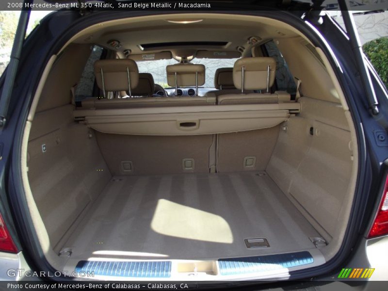 Sand Beige Metallic / Macadamia 2008 Mercedes-Benz ML 350 4Matic