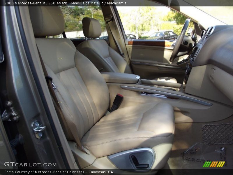 Sand Beige Metallic / Macadamia 2008 Mercedes-Benz ML 350 4Matic